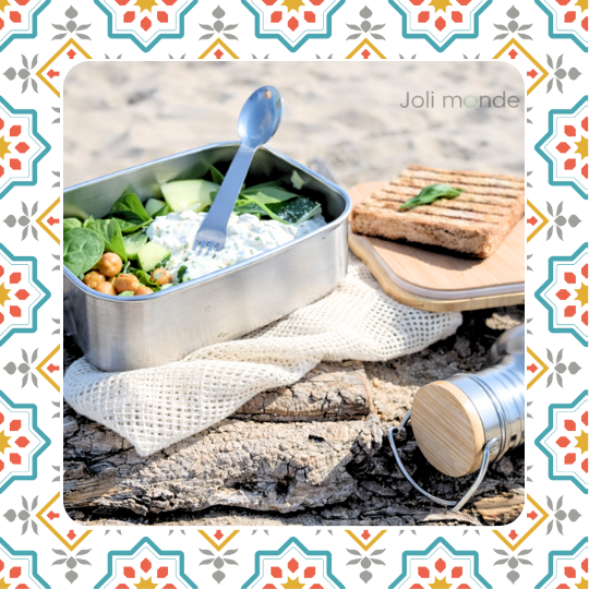 bento inox sans bpa bambou joli monde